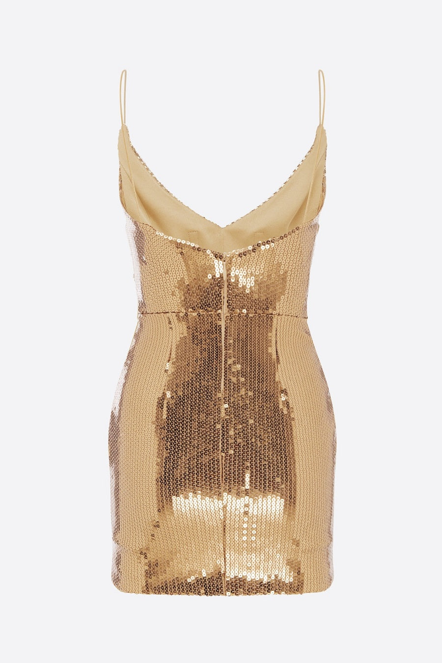 Vesper Draped Sequin Mini Dress