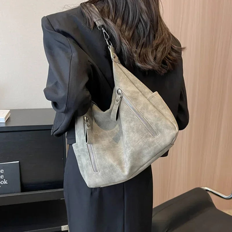 Braided Basket Summer Tote Shoulder Bag