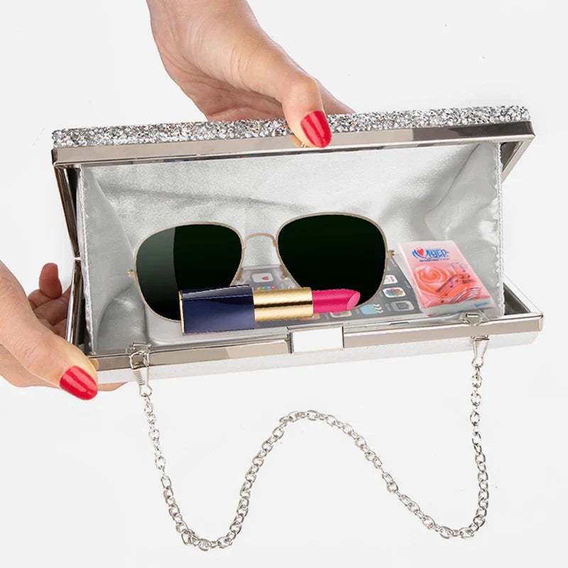 Diamond Wedding Clutch Evening Party Bag