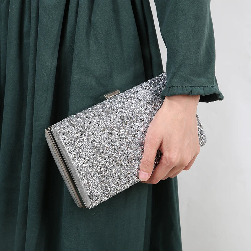 Diamond Wedding Clutch Evening Party Bag
