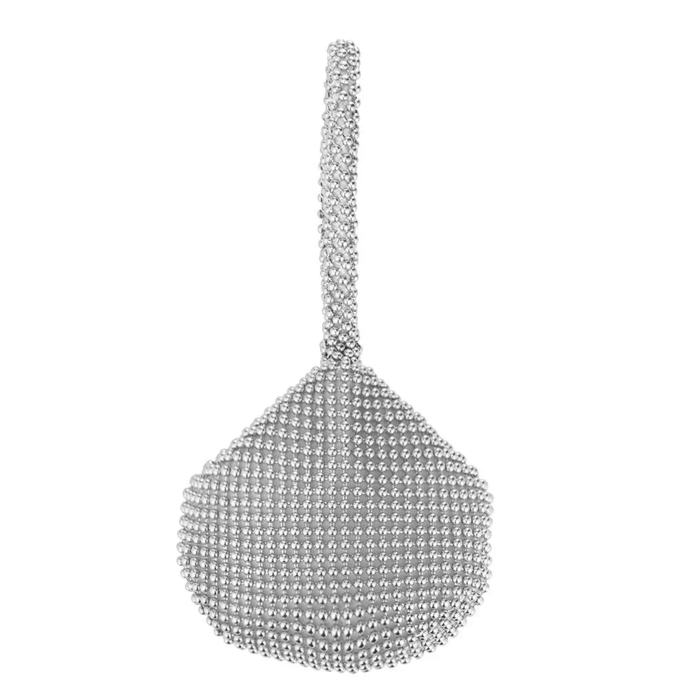 Shiny Shoulder Chain Satchel Wedding Cocktail Clutch Bag