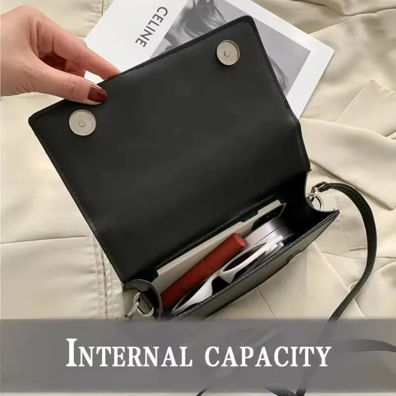 Waterproof PU Leather Large Shoulder Crossbody Bag