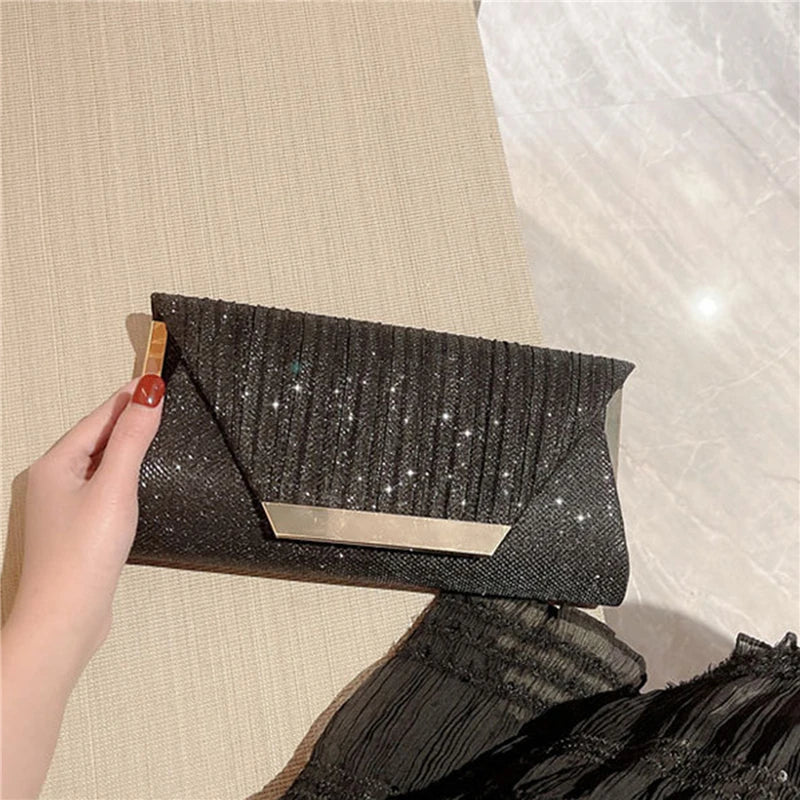 Glitter Party Clutch Bag Wristlet