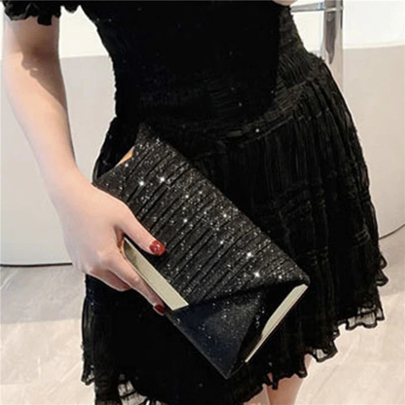 Glitter Party Clutch Bag Wristlet