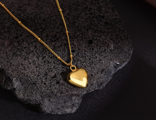 Women Necklace Love Heart