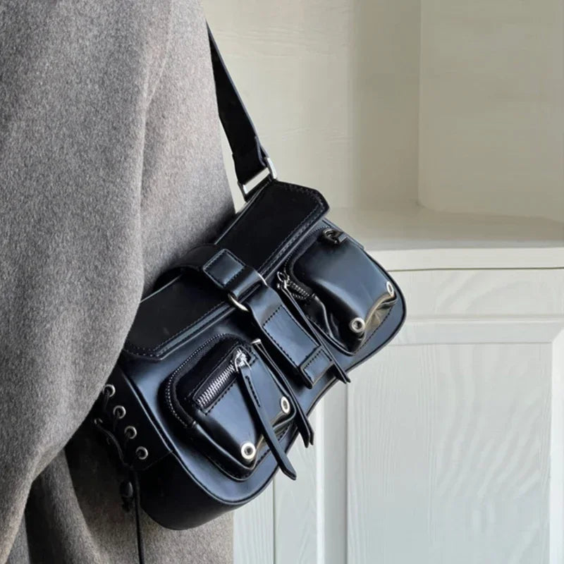 Gothic Star Handbag Retro Shoulder Bag