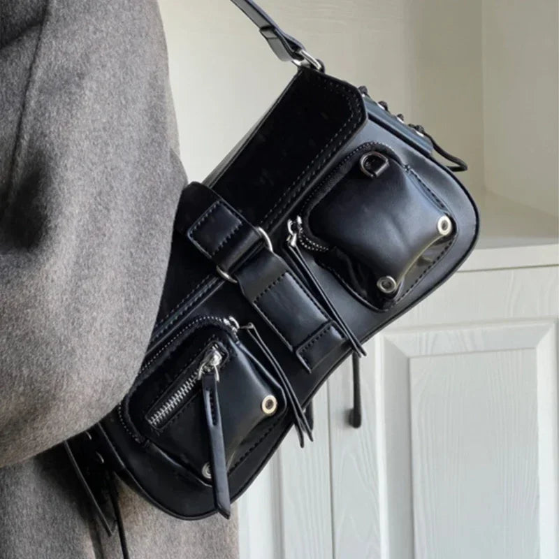 Gothic Star Handbag Retro Shoulder Bag