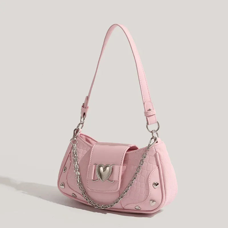 Canvas Stars Pattern Y2K Crossbody