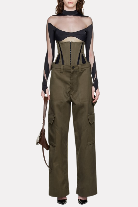Zaniya Cargo Corset Pants Set
