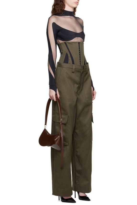 Zaniya Cargo Corset Pants Set