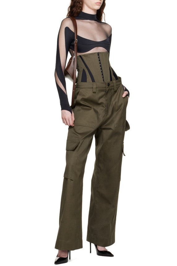 Zaniya Cargo Corset Pants Set