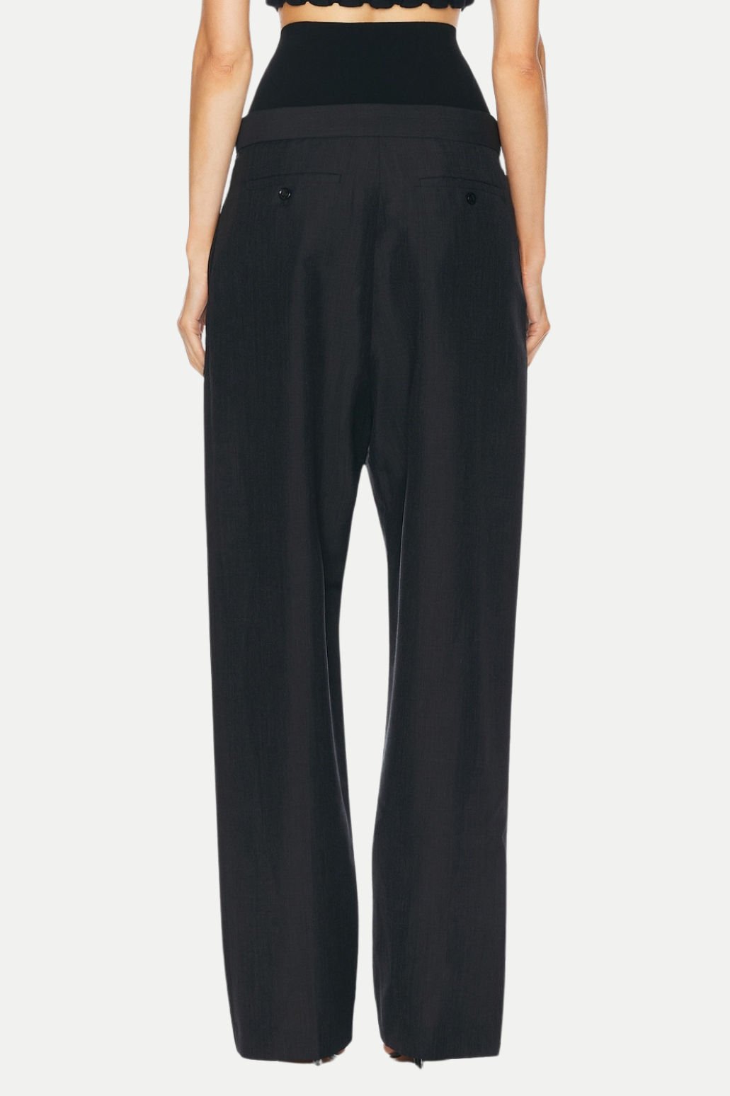 Zinia High-rise Double Layered Pants