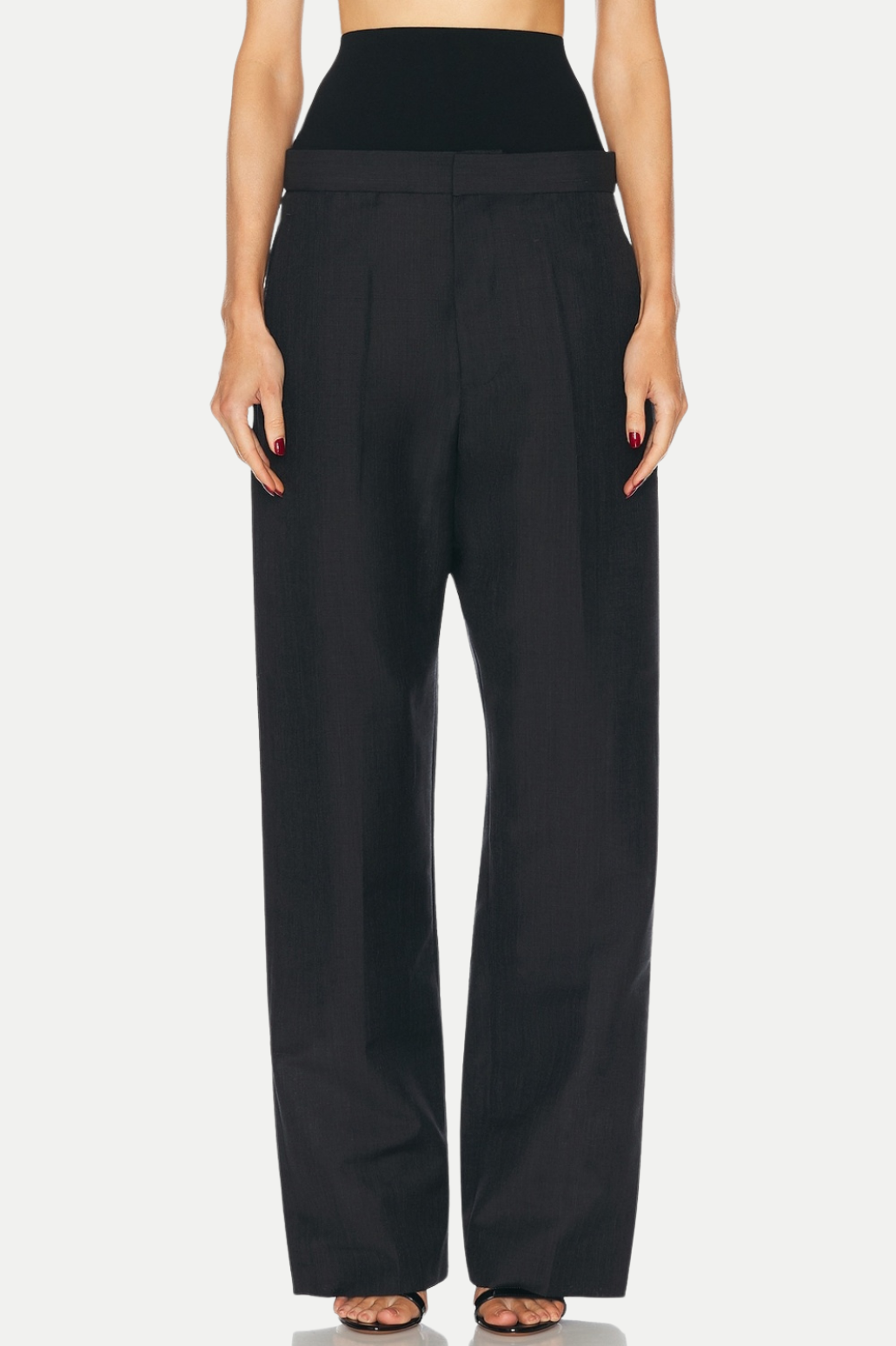 Zinia High-rise Double Layered Pants
