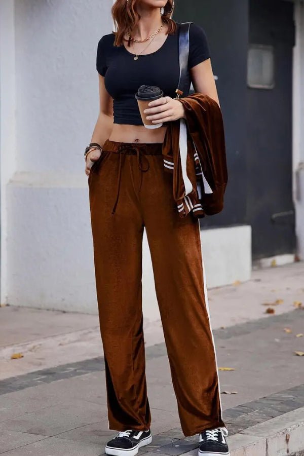 Casual Velvet Four Seasons Sportswear