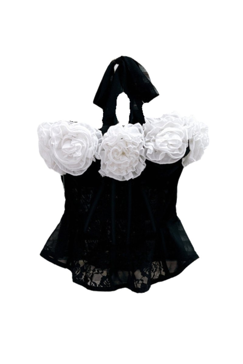 Alice Floral Lace Strap Corset Top