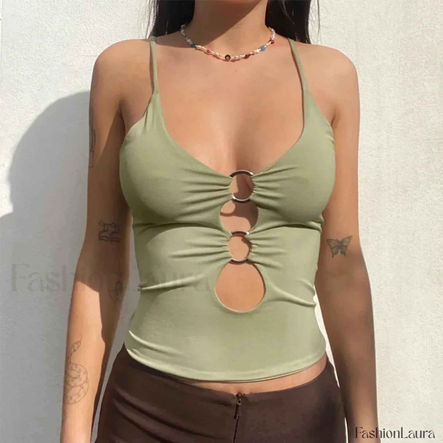 Black Party Club Crop Top