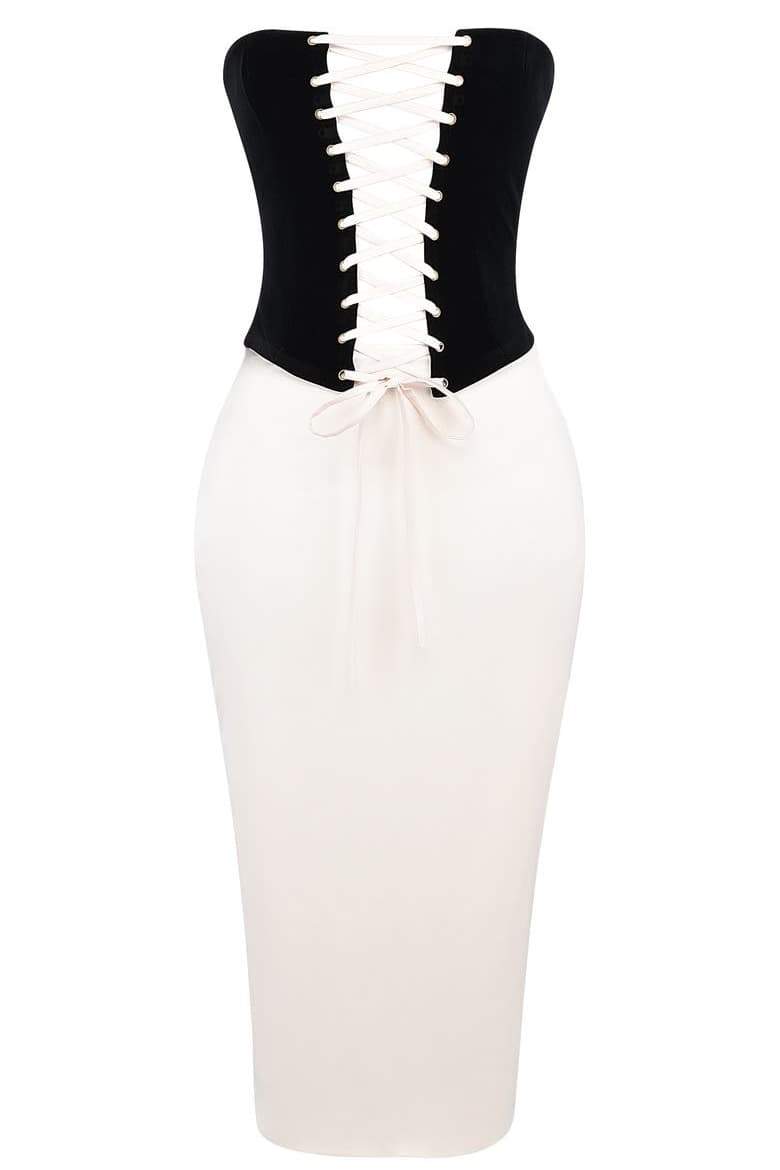 Celeste Lace-up Corset Set