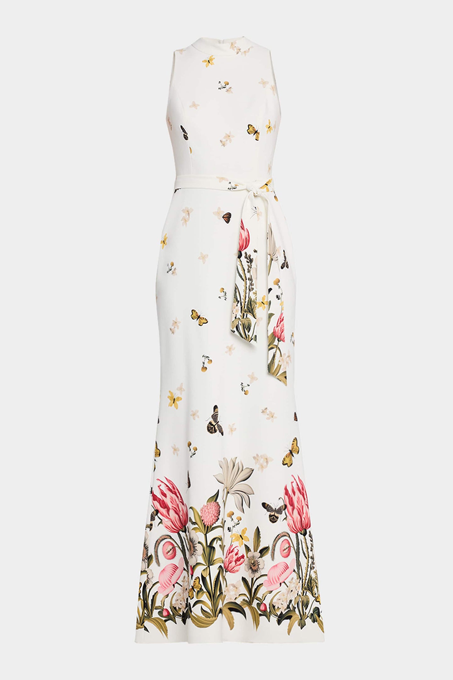 Moira Butterfly Printed Sleeveless Maxi Dress