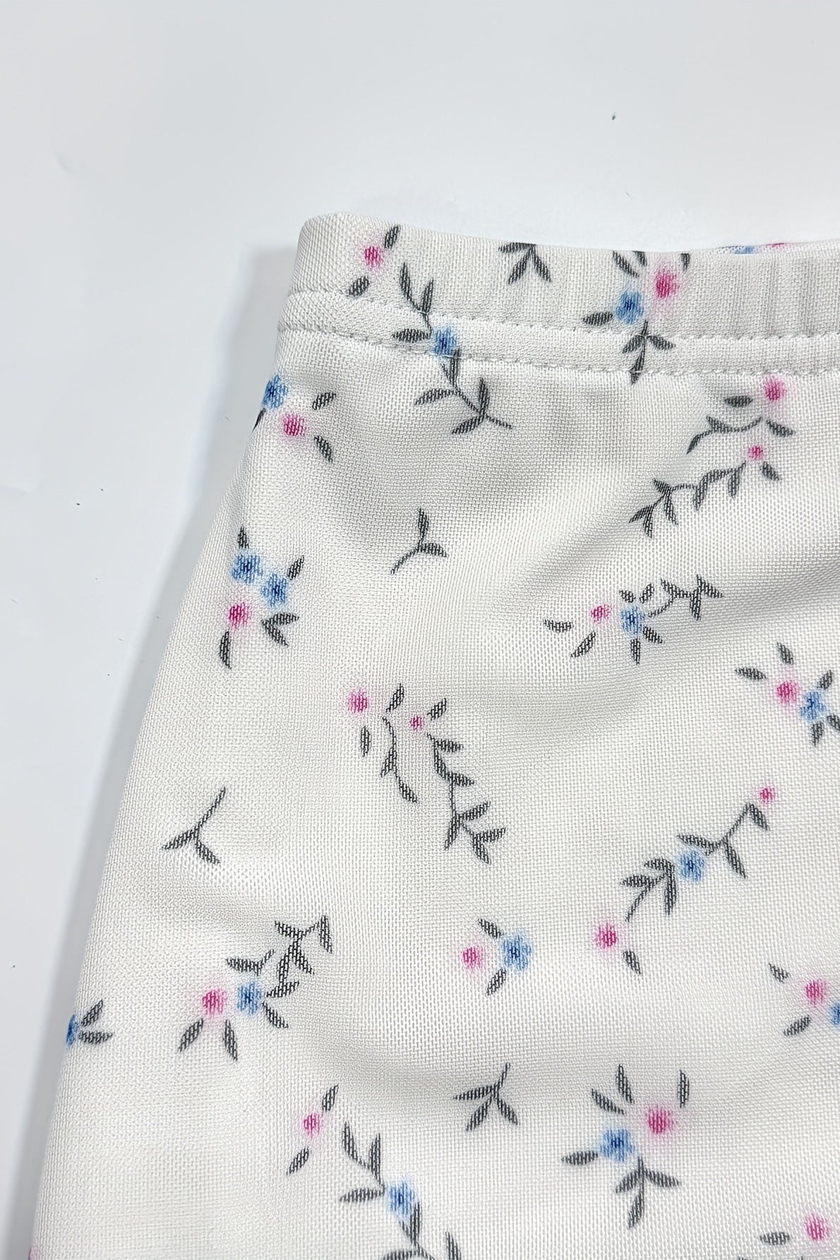 Floral Chiffon Mermaid Maxi Skirt