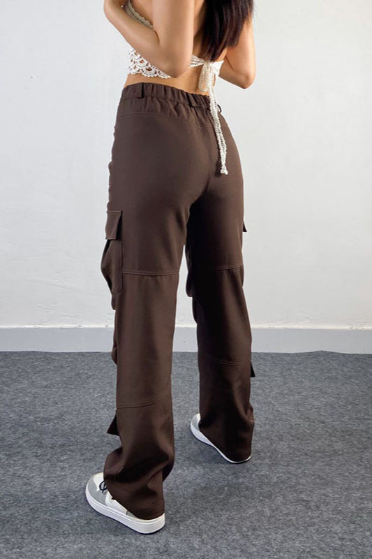 Vintage American Loose Fit Multi-Pocket Cargo Pant