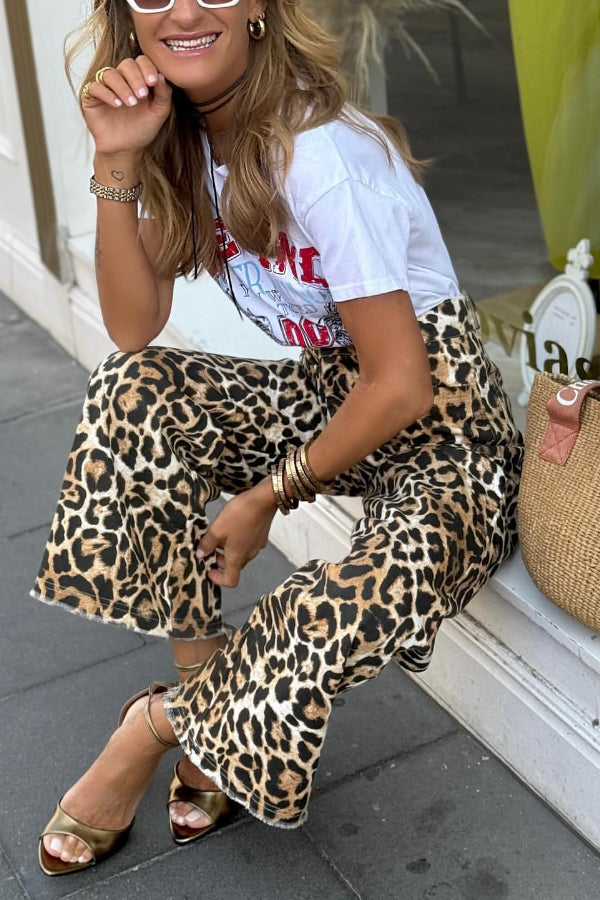 PATRIC LEOPARD PANTS