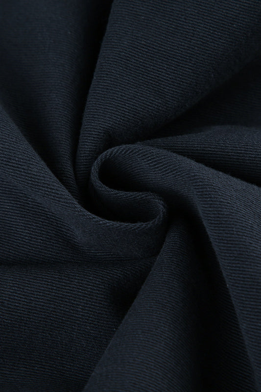 Studded Split Low Waist Wide Leg Cargo Pant