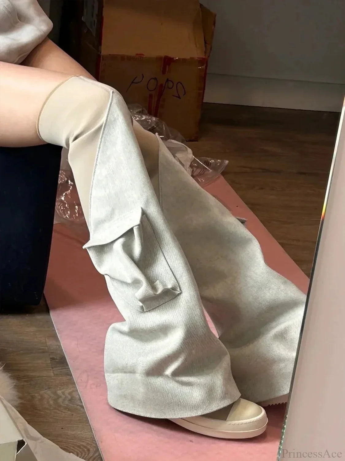 High Luxury Gothic Elastic Boot