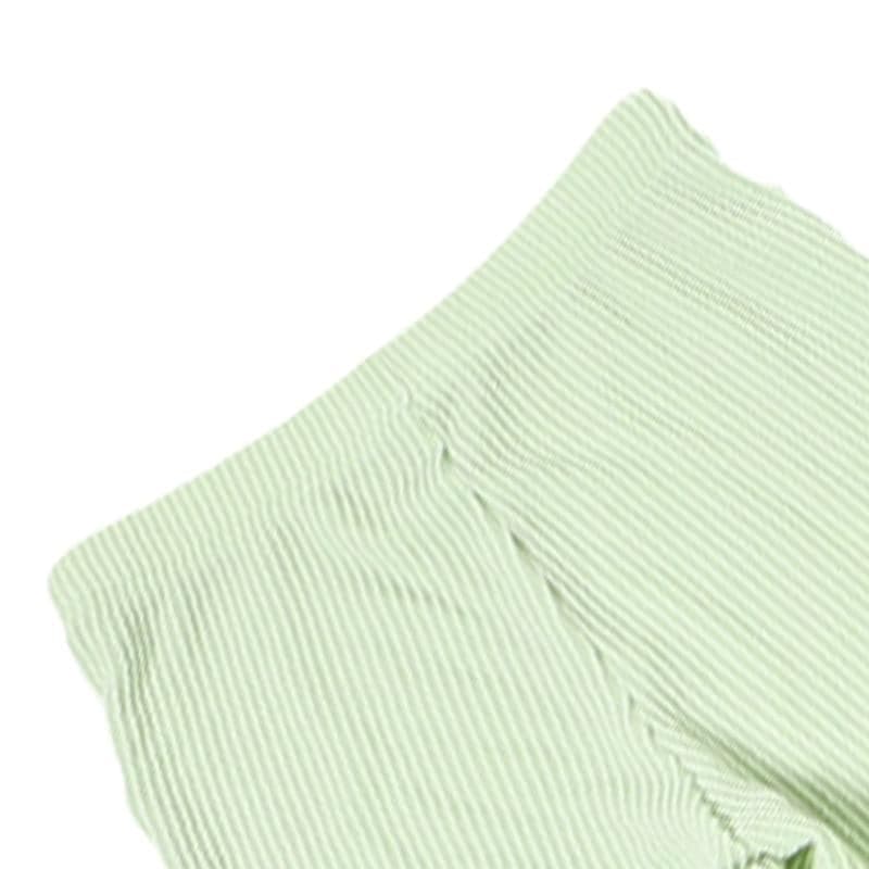 Irregular textured backless high rise solid tube pant set