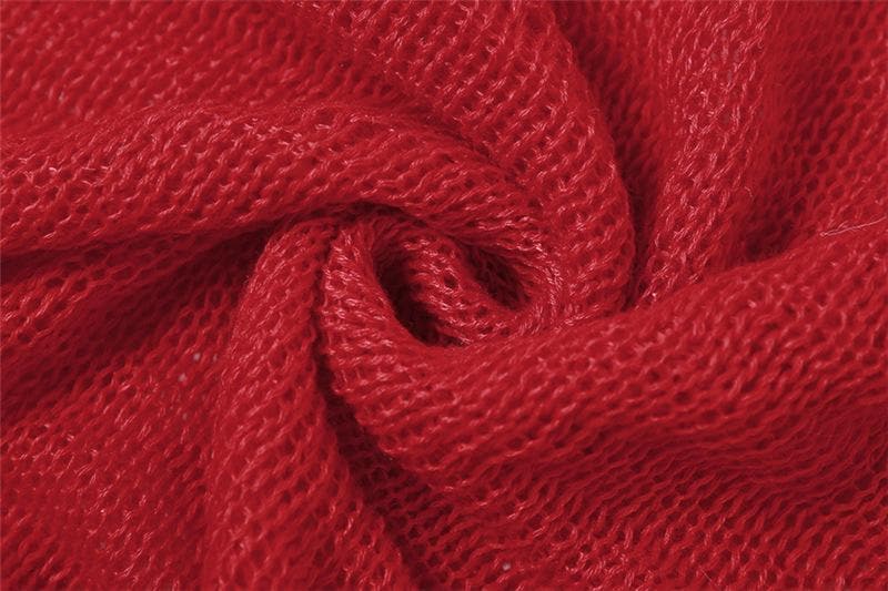 Crochet solid hoodie sleeveless see through maxi dress-final-sale