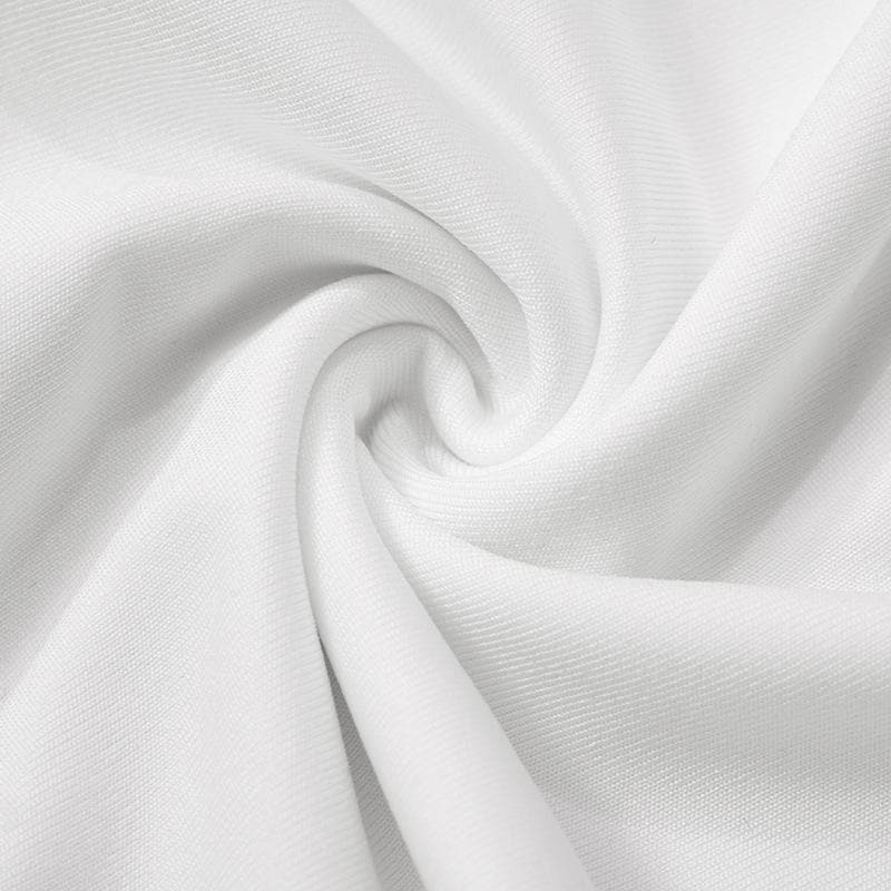 U neck ruched slit backless mini dress