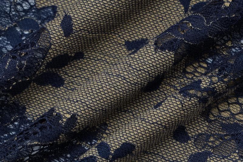 Lace backless lace up ribbon cami maxi dress