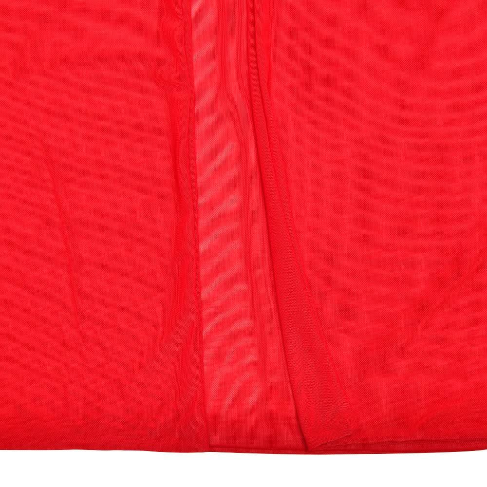 Halter mesh slit backless maxi dress