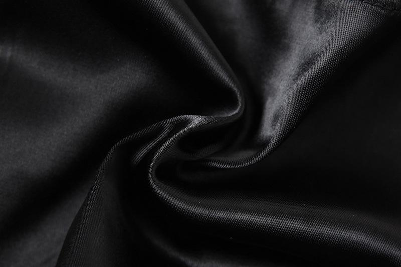 Satin bowknot ribbon lace hem zip-up cami top