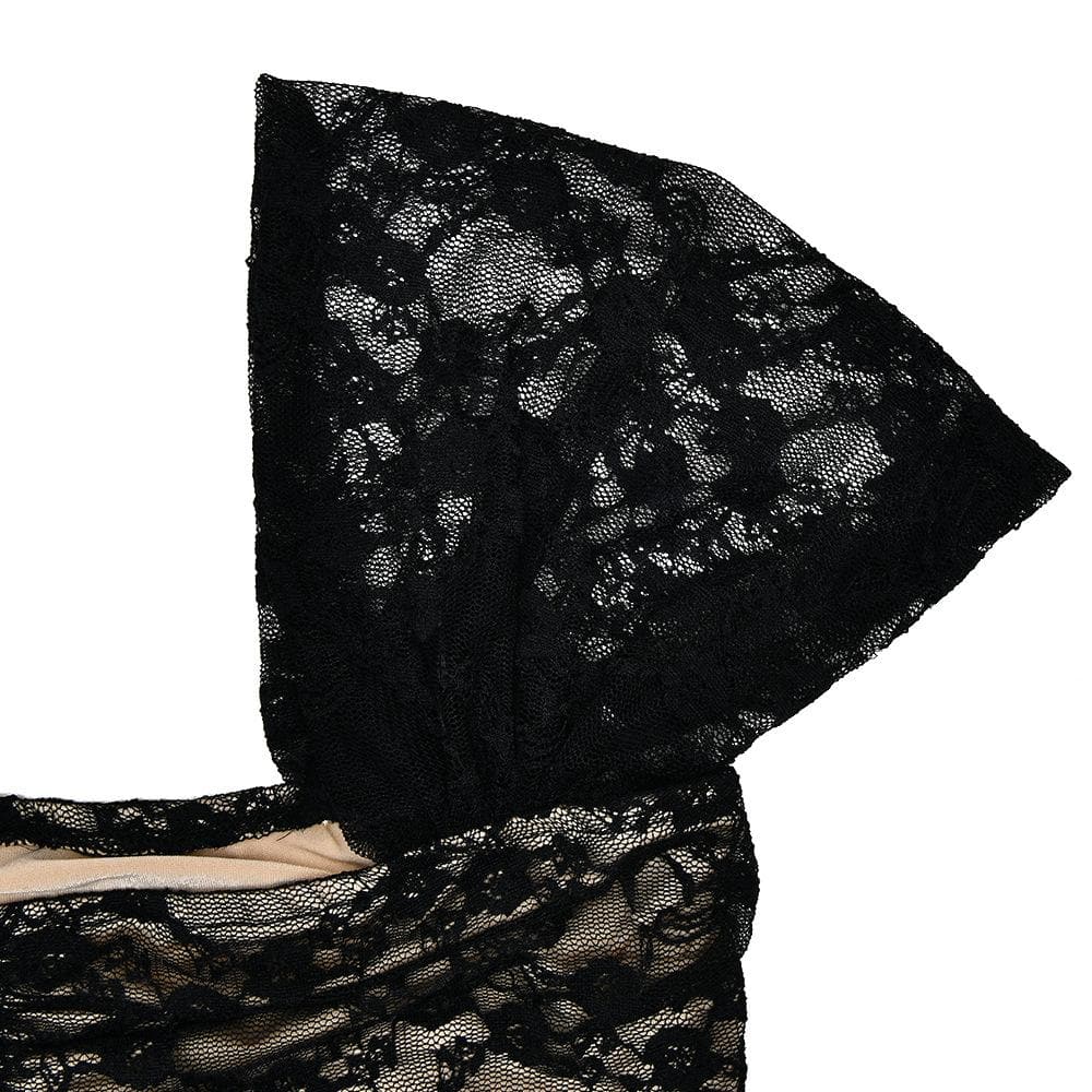 Cap sleeve lace ruffle ruched midi skirt set- Final Sale
