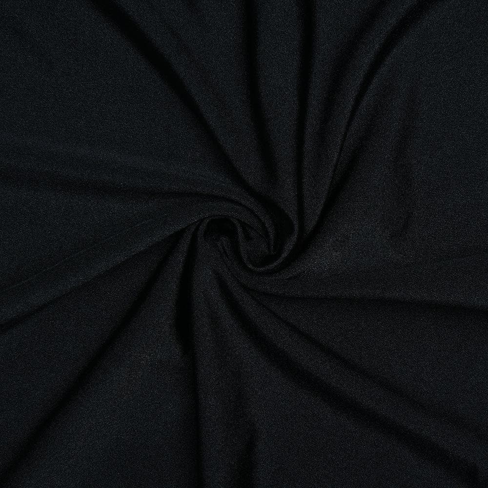 Metal chain one shoulder solid slit maxi dress