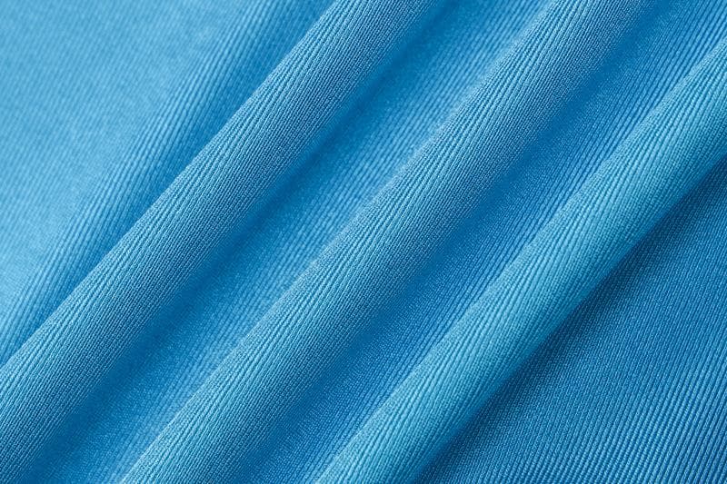 Short sleeve high neck slit solid maxi dress