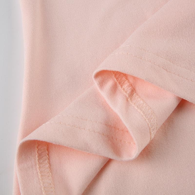 Bowknot beaded ruched u neck ruffle top