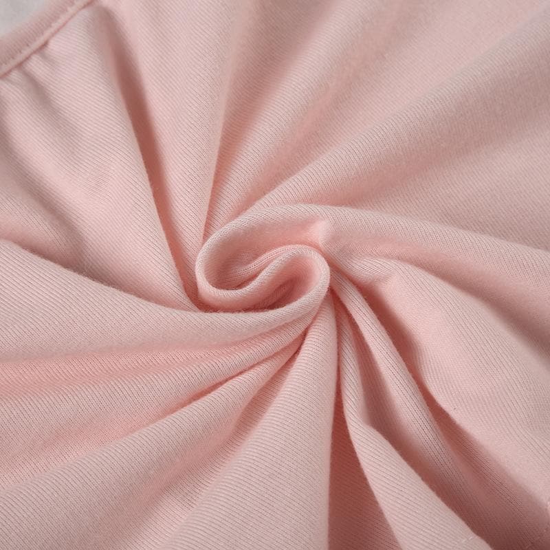 Halter bowknot patchwork cami top