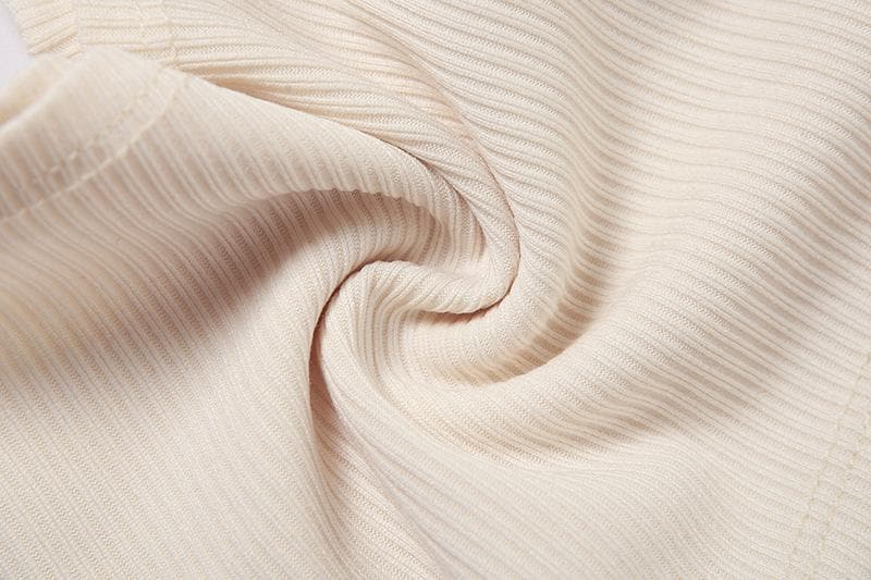 Sleeveless halter solid ribbed bowknot backless ruched crop top