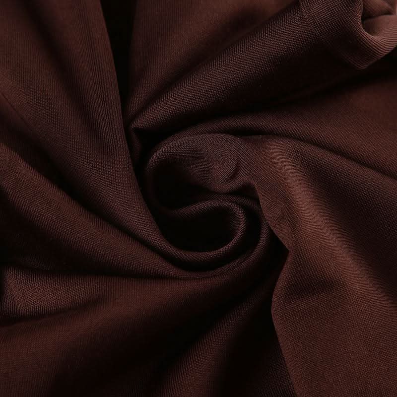 Rivet tassels patchwork low rise pant