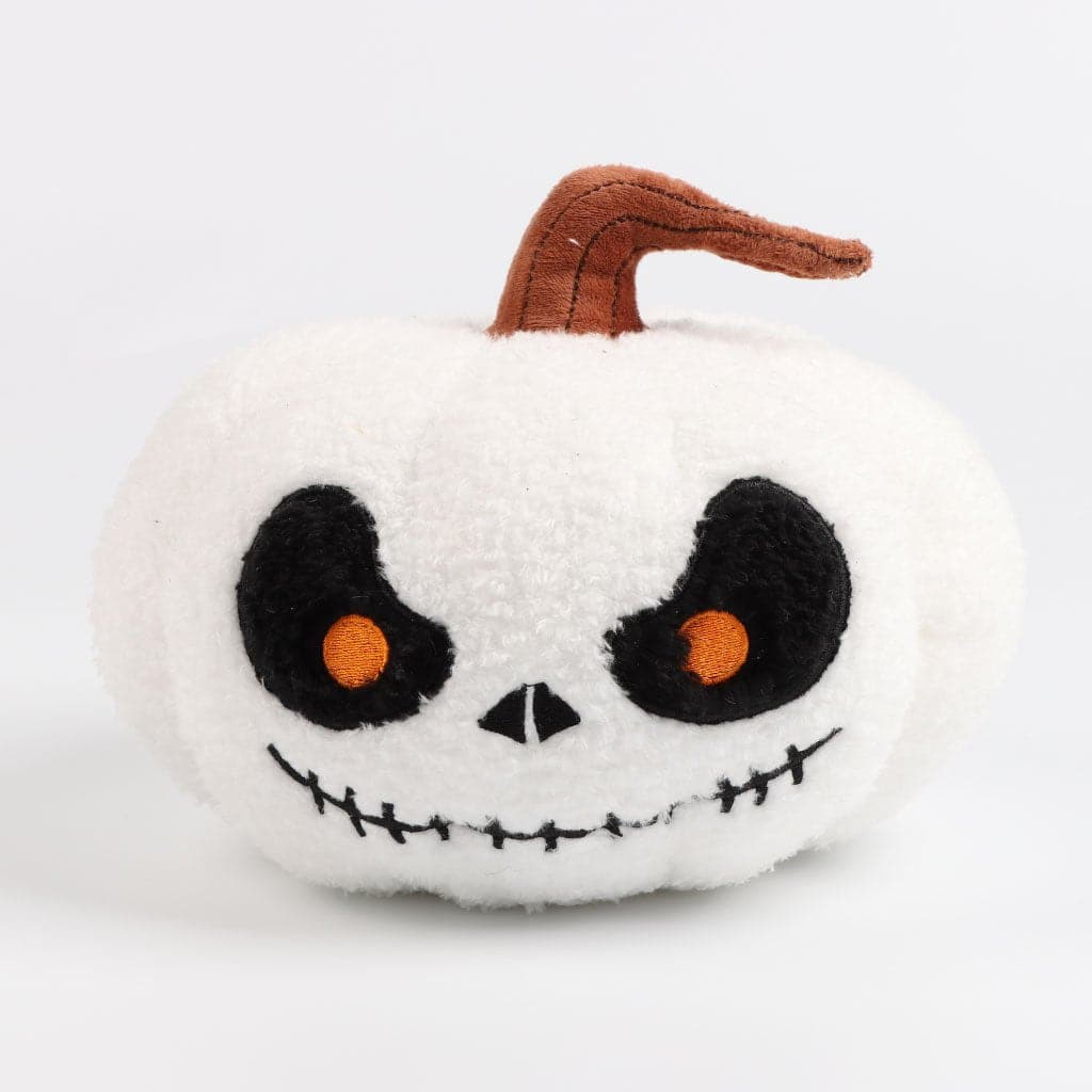 Halloween White Evil Pumpkin Plush Toy