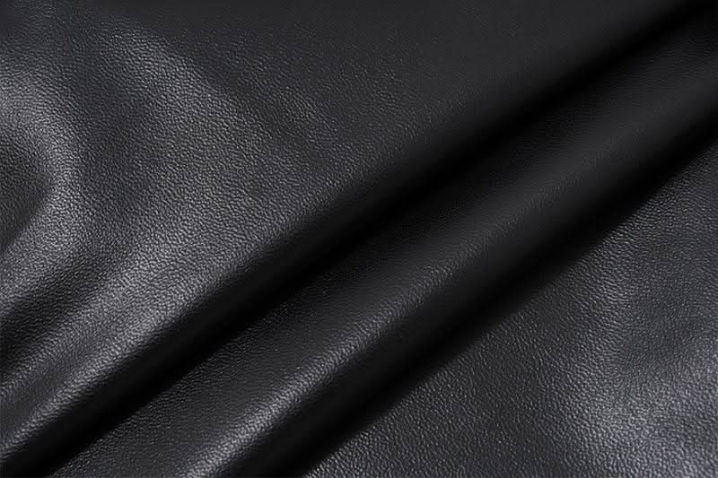 PU leather v neck cami top