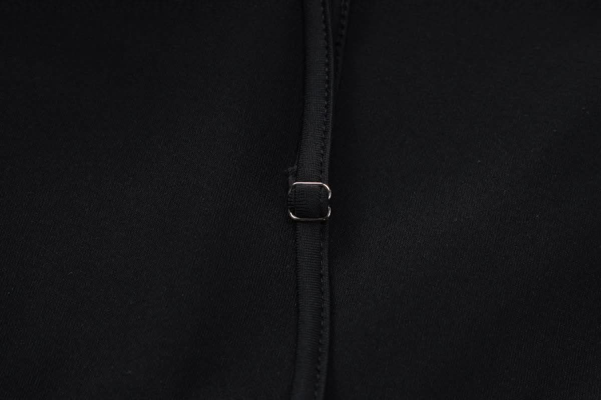 Long sleeve padded backless ruched maxi dress