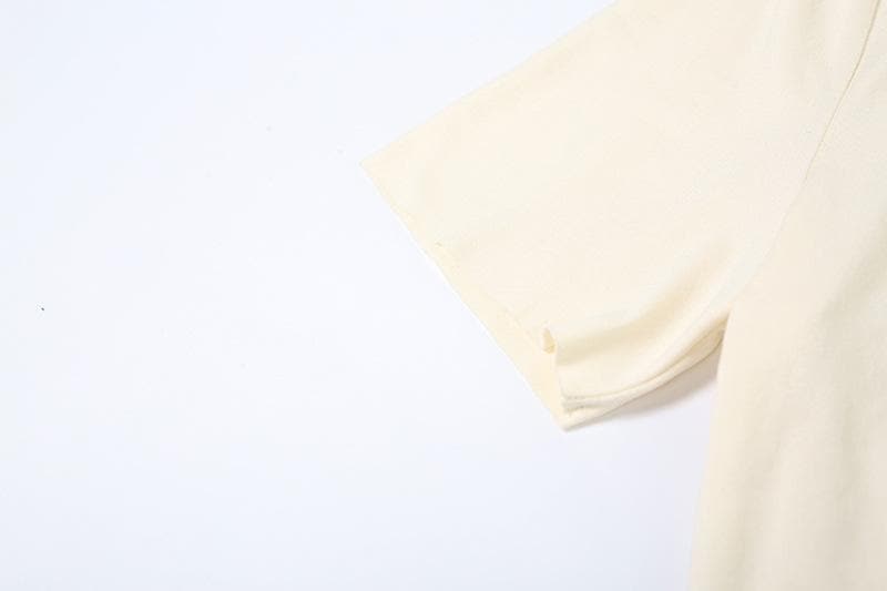 Short sleeve one shoulder ruched solid mini dress