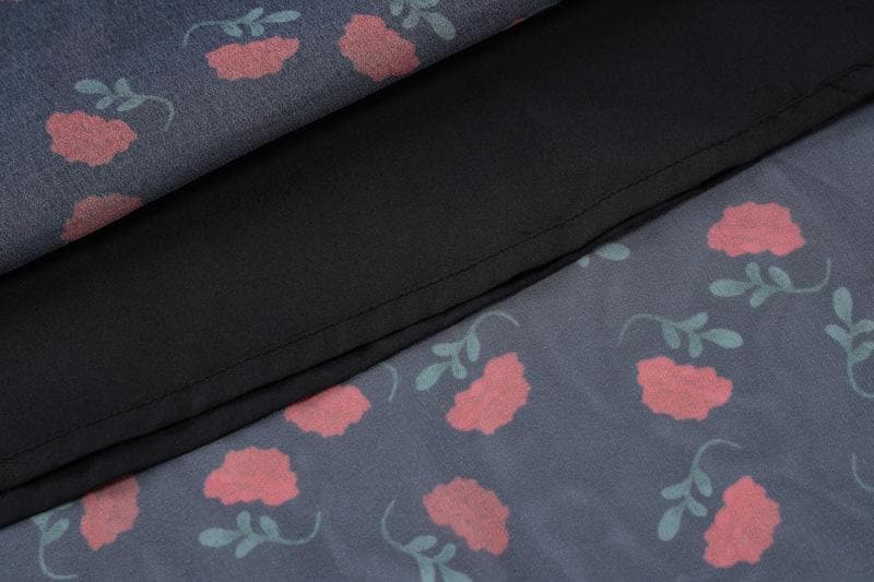 Sleeveless print cowl neck maxi dress