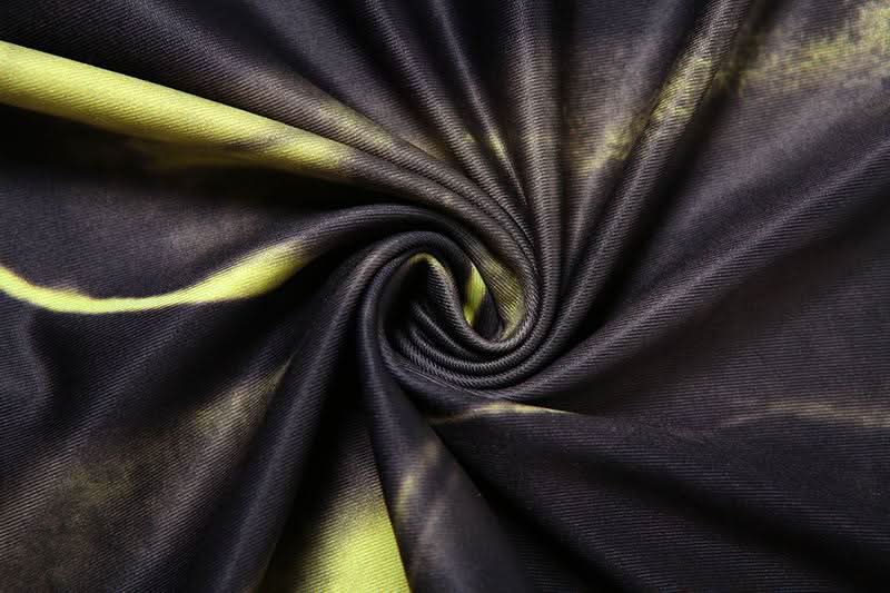 Long sleeve crewneck ruched print maxi dress