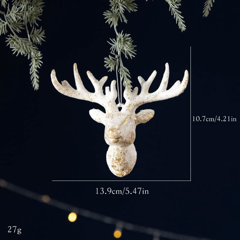 White bowknot christmas tree decor
