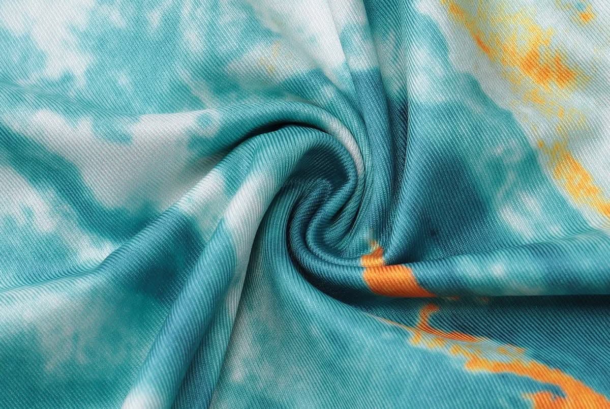 Tie dye cross front cami maxi dress-final-sale