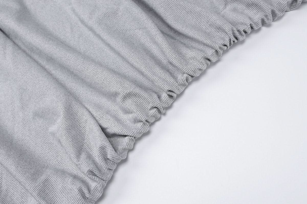 Long sleeve off shoulder ruched maxi dress