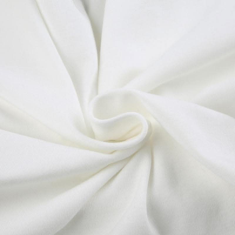 Fluffy patchwork solid long sleeve self tie top-final-sale